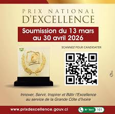 PRIX NATIONAL D'EXCELLENCE 2026
